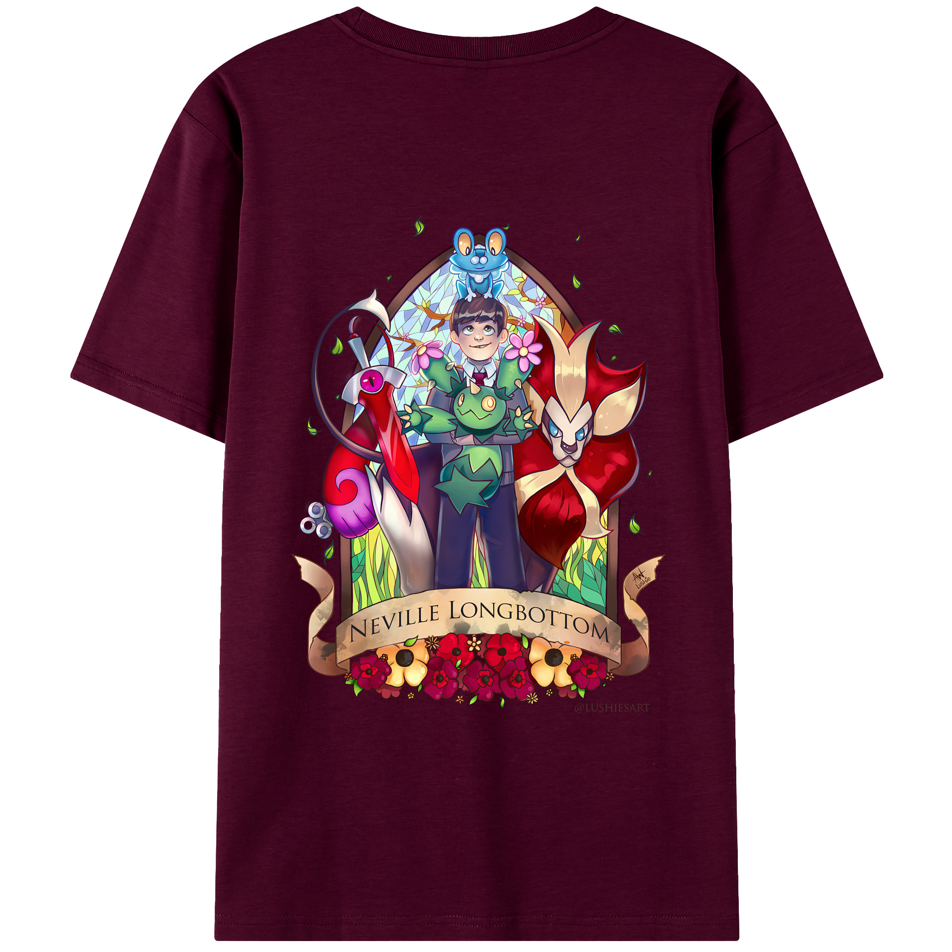 （画像用） Harry Potter ハリー・ポッターシリーズ レディース半袖Tシャツ(バックプリント)